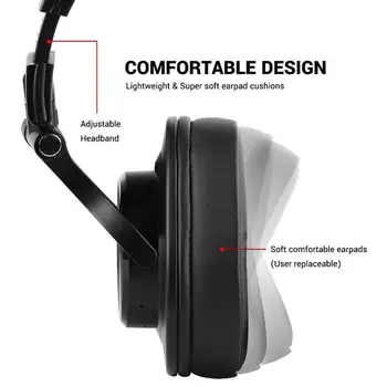 Lenovo HD300 Bezdrôtová 5.0 Over-Ear Slúchadlá Zníženie Hluku Headset Stereo HiFi Sound HD Mikrofón Subwoofer Hra