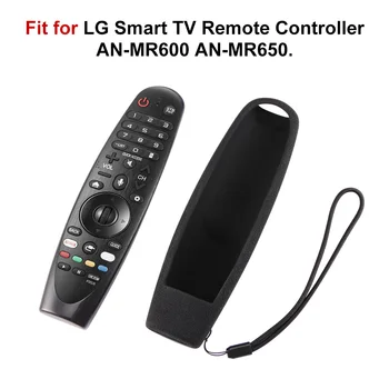 Pre LG Smart TV Remote E-MR600 Magic Smart OLED TV Ochranné Silikónové Obaly Odolné Diaľkové Ovládanie Prípadoch 0