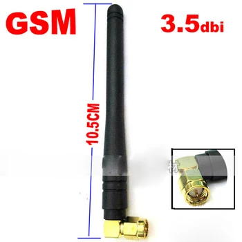 10PCS/Veľa Stĺpcovej Lepidlo držať Antény, Konektor Na pripojenie GPRS/GSM/WIFI 10.5 CM 3.5 DBI SMA koleno