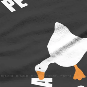 Bez názvu Hus Trúbenie Bell Hra Internet meme Tvorivé Tričko pre Mužov Mier Vojny Kolo Krku T Shirt Narodeninám Streetwear 6XL