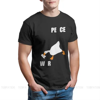Bez názvu Hus Trúbenie Bell Hra Internet meme Tvorivé Tričko pre Mužov Mier Vojny Kolo Krku T Shirt Narodeninám Streetwear 6XL 2
