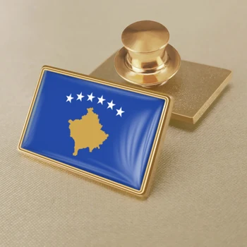 Erb Kosova Kosovského Mapu Vlajka štátny Znak Brošňa Odznaky Preklopke Kolíky