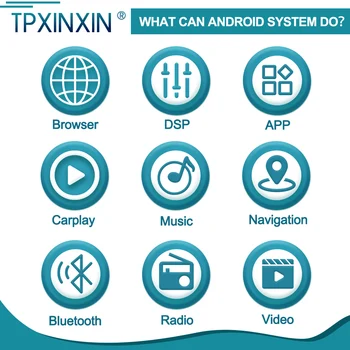 Pre Cadillac XT4 Android 10 Auto Stereofónne autorádio s Obrazovke Tesla Rádio Prehrávač Auta GPS Navigácie Vedúci Jednotky