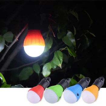 Outdoor Camping Mini Stan na Čítanie 3-Farebné Prenosné LED Vodotesné Svietidlo Núdzové Camping signalizačná kontrolka Silné/slabé Svetlo SOS Svetlo