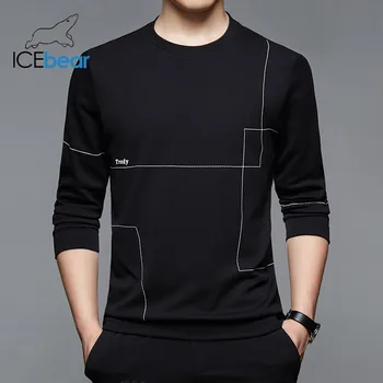 ICEbear 2021 jeseň novej pánskej kolo krku sweatershirt kvalitné módne pánske oblečenie 1212