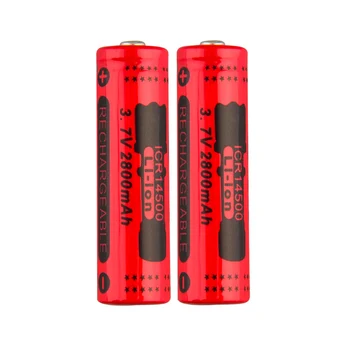 Nabíjateľná batéria lithon batérie 14500 v gtf 2800 mah 3.7 pre elektrické batérie, napájaný baterku hračka pokladu stále