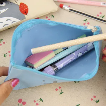 Kawaii Môj Sused Totoro Oxford Handričkou Pero Taška Prípade Držiteľ Skladovanie Ceruzka Školské Potreby