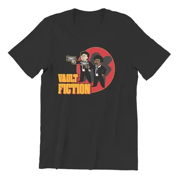 Trezoru Fiction Tričko Pre Mužov Spad Obyvateľov Hra Camisetas Novinka T Shirt Mäkké Vytlačené Voľné 0
