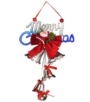 Domáce Dekorácie Na Vianočný Zvonček, Stromček Prívesok Vianočné Závesné Dekorácie Prívesok Santa Claus Bell Vianočný Darček 0