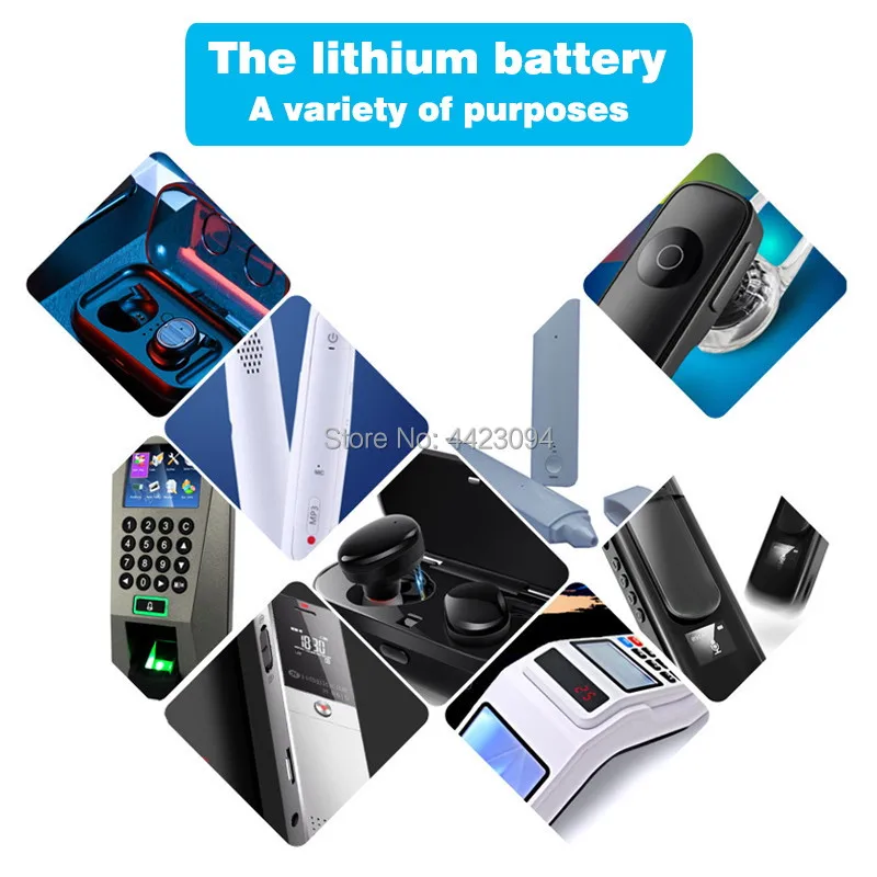 103450 3,7 V 2000mAh Lipo Výmene Batérie li-ion Lipo článkov Lítium Li-Po Polymérová Nabíjateľná Batéria Pre Bluetooth reproduktor 3