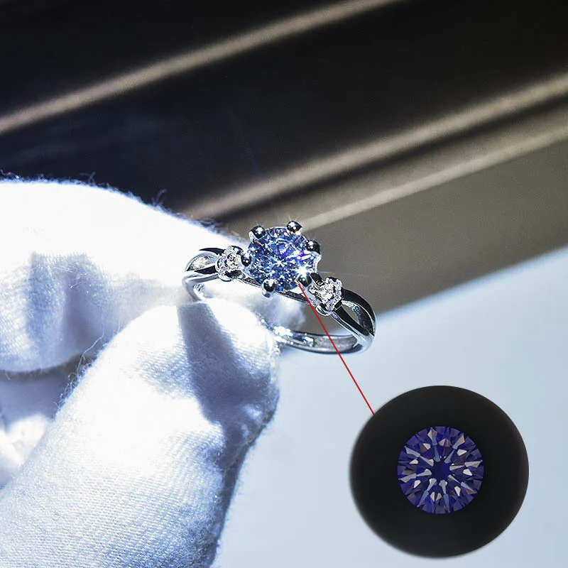 2021 Moderné Módne Ženy Krúžok Trend Biela AAA Crystal Zirkón Zapojenie Dizajn Prstene pre Ženy, Svadobné Šperky Darček Drpshipping 3