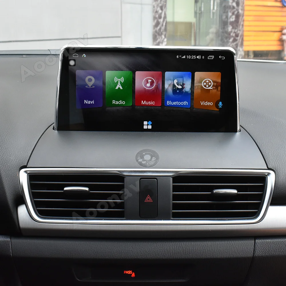 Automobilová GPS Navigácia Android 11 Pre Mazda Axela 2013-2019 Stereo Rádio Multimediálne DVD Prehrávač Horizontálne Obrazovke Prijímač 128 G 5G 3