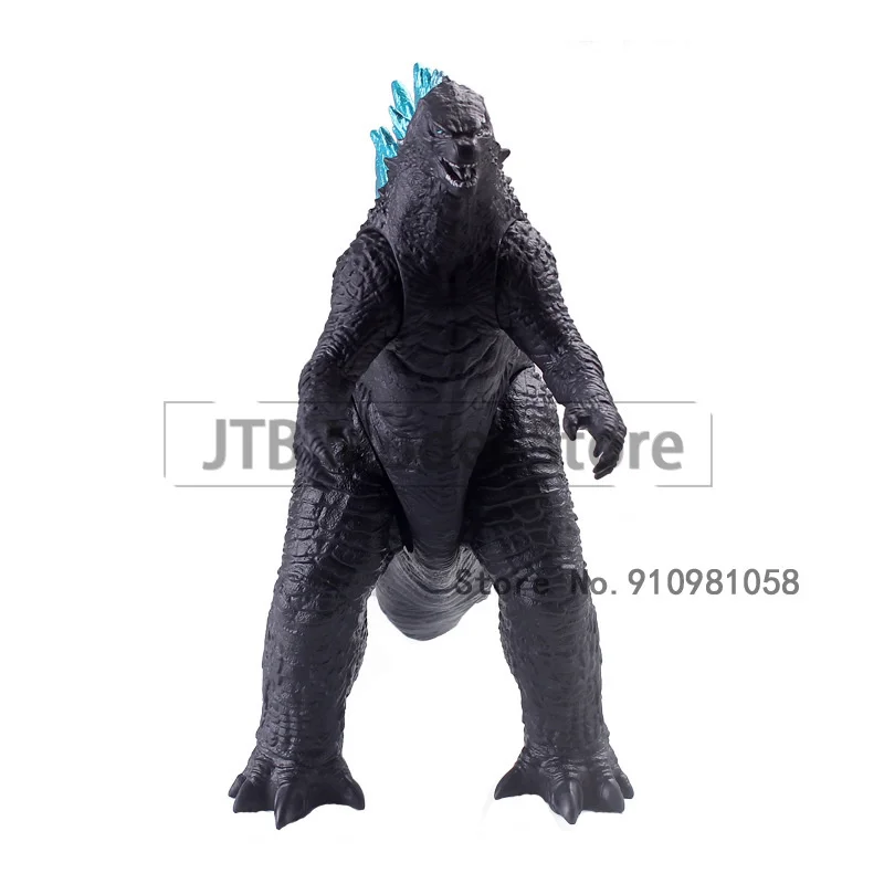 Godzilla VS King Kong Monštier Mäkkej Gumy Veľká Bábika Ručne Vyrobené Model Fury Dinosaura Spoločné Hnuteľného Figma Akcie Obrázok PVC Hračky 3