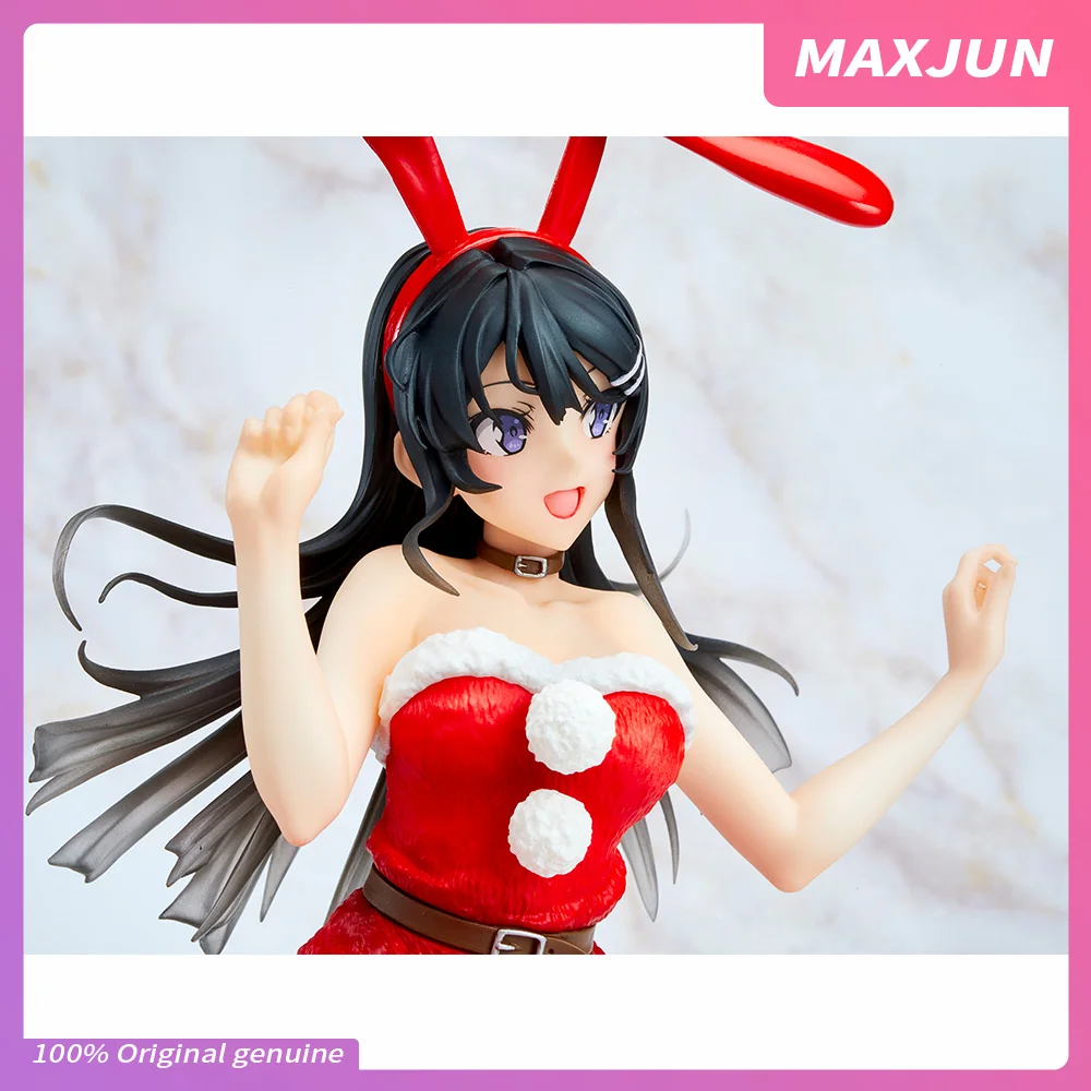 MAXJUN na sklade Originálne Anime Mládež Ošípaných vedúci Mladistvých série obrázok Sakurajima Mai PVC Model Hračky TAITO Vianočné Sexy Obrázok 3