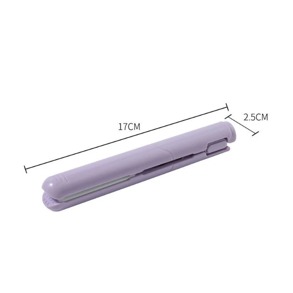 Mini USB Domov s Dvojakým použitím Vlasy Rany Curler Straightener Curling, Kaderníctvo, Nástroj 2020 3