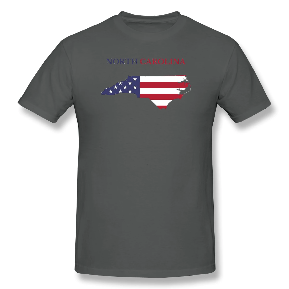 Muž, North Carolina Mapu S NAMI Vlajka 
Štátu,
Národné,
Gay,Krajina domov Novinka Grafické T-shirts 3