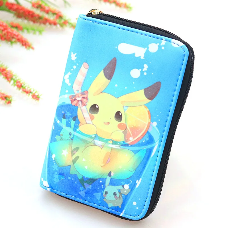 Nové Anime Pokémon Krátke Peňaženky Pikachu Eevee Snorlax PU Kožené Mince v Kabelke Peňaženku Anime Peňaženky a Kabelky deti baby dary 3