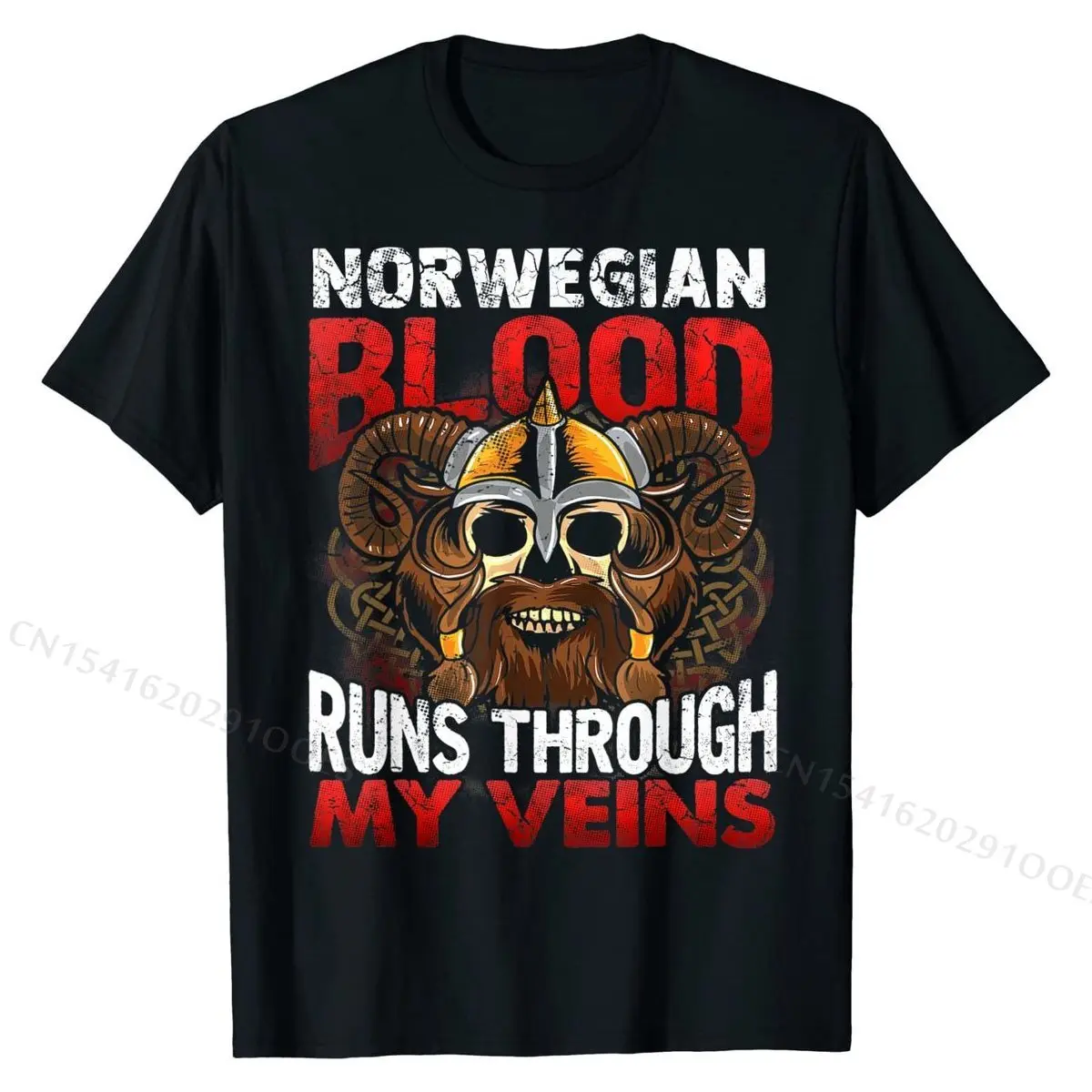 Nórsky Viking Krvi Nórsko Norge Vikingovia Darček T-Shirt Prevládajú Muži Tshirts Bavlna Topy, Košele Dizajn 3