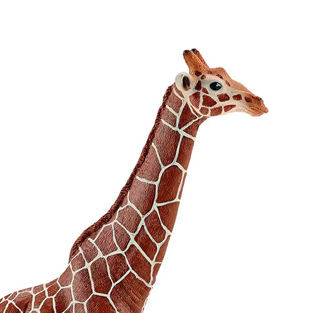 Simulácia Žirafa Hračka Realistické Plastové Žirafa Model Akčné Figúrky, Hračky Pre Deti Vianočný Darček K Narodeninám Vzdelávania Hračky 3