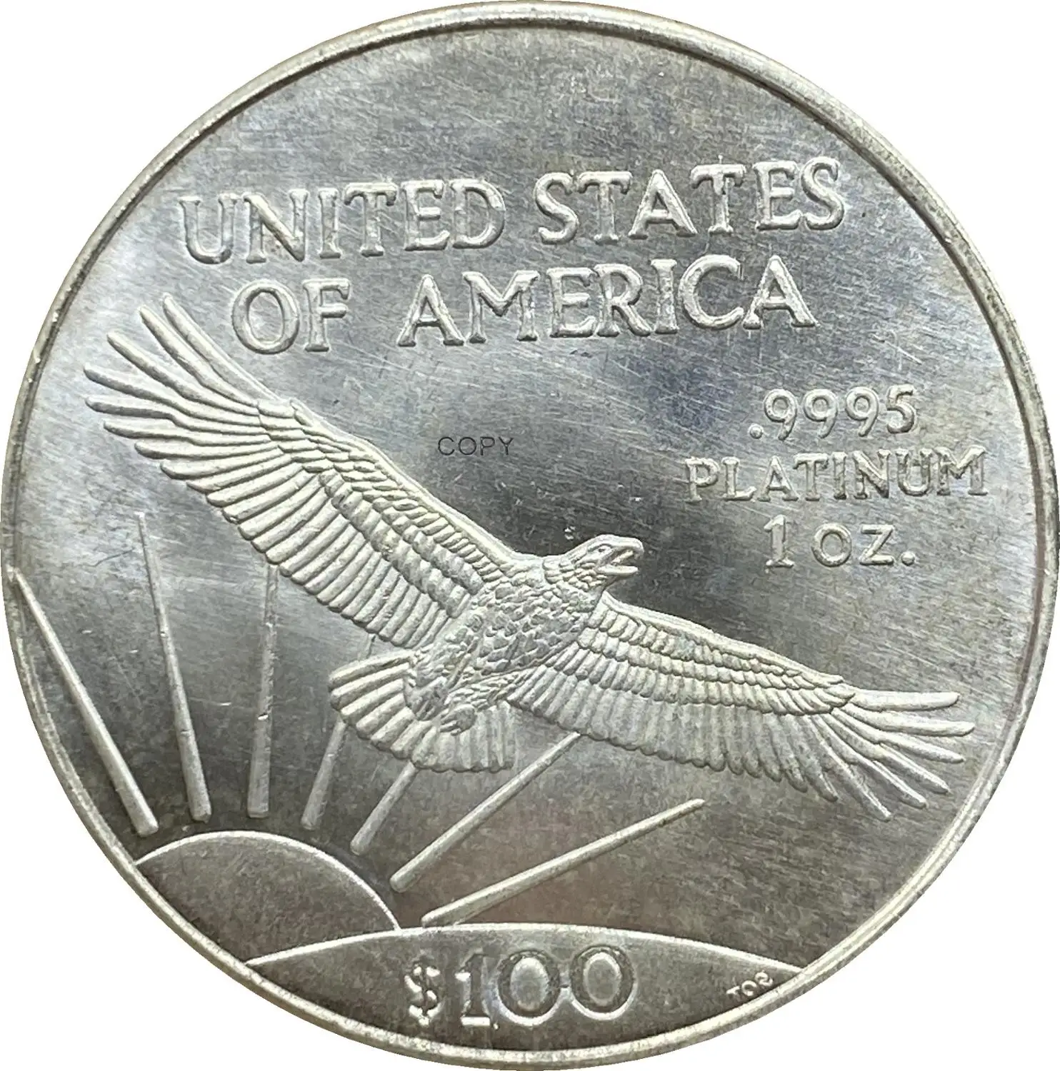 Spojené Štáty Americké 2000 Rok Socha Slobody 100 Dolárov Eagle Zlata Mincí Pozlátené Striebro Kópiu Pamätné Mince 3
