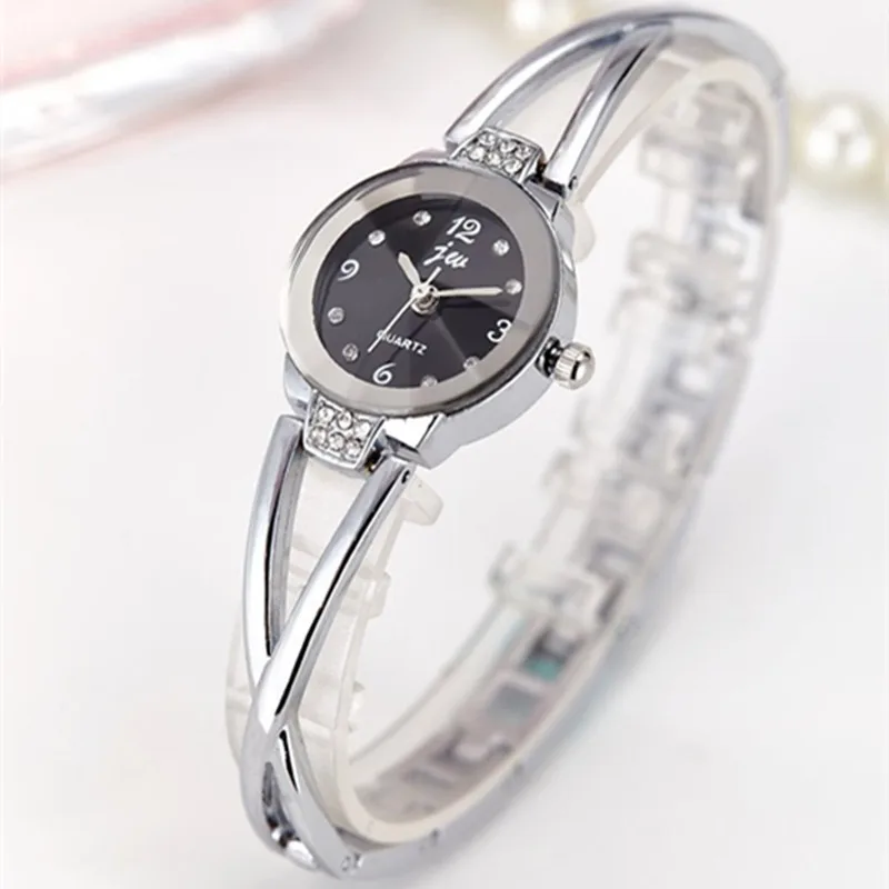 Top Luxusný Vysoko kvalitný jednoduchý štýl tenký pásik z Nehrdzavejúcej ocele, dámske hodinky, hodiny, hodinky pre dievča, darček Relojes hombre 2017 3