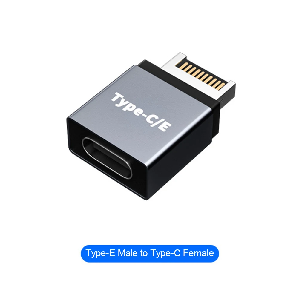 Základná doska Typ E Typ C/USB Adaptér Podporu USB3.0/3.0,5/10Gbps Plnej Rýchlosti Stolný Počítač PC Konektor Konvertor 3