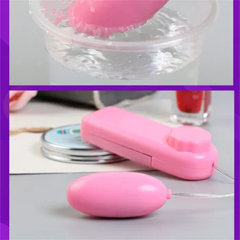 Guľka Vibrátor Výkonné Vibrácie, Nízkou úrovňou Šumu Non-jedovaté ABS Vymeniteľné Batérie Stimulátor Klitorisu Vibračné Vajíčko 4