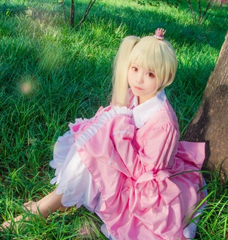 Nové Anime Alice Na Zouroku Cosplay Lolita Ružová Slúžka Šaty Sladké a Roztomilé Lolita Palác Žena Japonské Dievčatá Šaty
