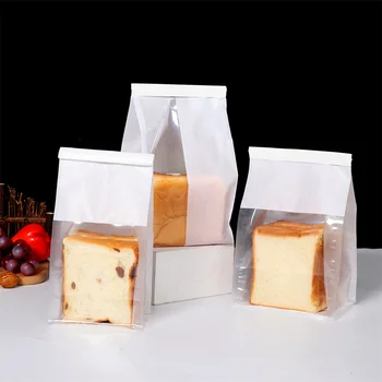 Priehľadné Plastové Chlieb Balenie Toast Tašky S Oknom Taška Na Pečenie Takeaway Potravín Package Tortu Taška Strana Dodávky