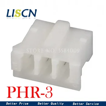 50PCS konektor PHR-3 3Pin konektor plastové shell ihrisku 2.0 mm