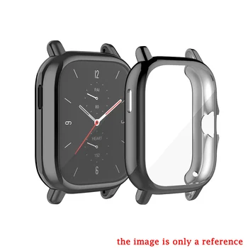 Ochranné puzdro pre Amazfit GTS 2 smart hodinky, príslušenstvo ochranný kryt prípade amazfit GTS2 anti šok obšívke