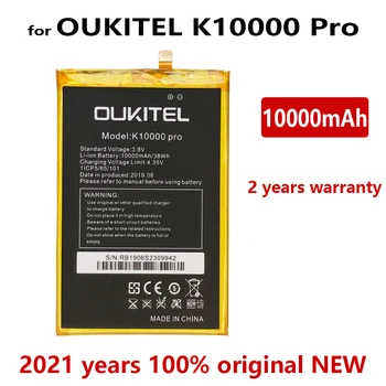 Originálne 10000mAh K 10000 Pro Náhradné batérie Pre OUKITEL K10000 Pro Kvalitné Batérie Bateria S Dary, Nástroje