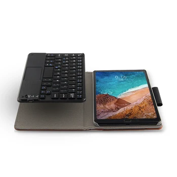 Prípad Pre Xiao MiPad 4 MiPad4 Plus Bezdrôtovej Bluetooth klávesnice Ochranný Kryt PU Kožené Mi Pad 4 Plus 4plus 10.1 prípad Tabletu