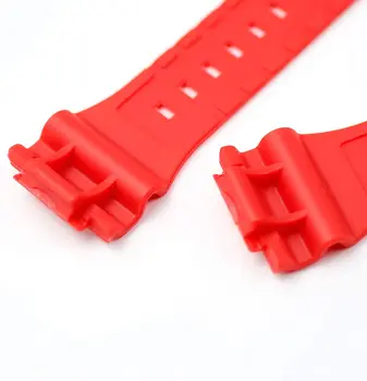 Živica popruh mužov pin pracka pre Casio AQ-AQ S810W-S800 SGW-400H športové nepremokavé gumy popruh sledovať príslušenstvo hodinky pásma