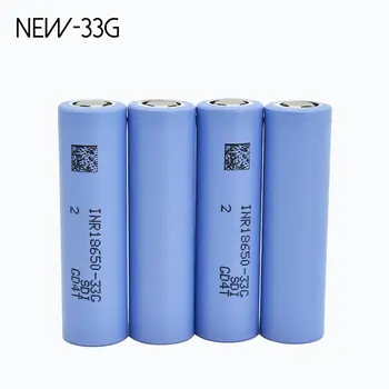 3,7 V 18650 33 G Batérie je 3300mAh INR18650 33 G Nabíjateľný Li-ion Batérie Vysoký Výtok 20A Pre 33 G Napájanie Nabíjateľná Batéria
