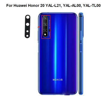 Nový Zadný Fotoaparát Sklo Objektívu Pre Huawei Honor 20 Zadná Kamera Sklo S Samolepiace Nálepky Lepiť