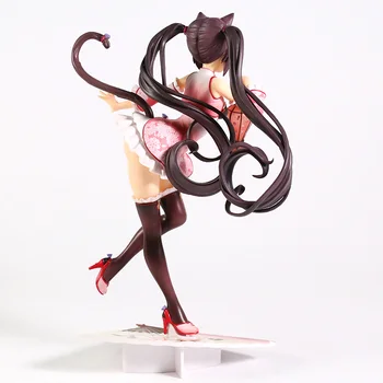 Nekopara Soleil Otvorený! Chocola Vanilka Čína Šaty DX Obrázok Anime Sexy Dievča Figúrka Socha