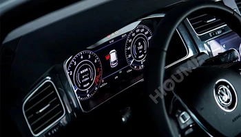 Auto združenom Rýchlomer Meradlá Panel Panel LCD Monitor Míľ Pre Volkswagen VW Golf 7 R Golf7 MK7 je Glaxay 2012~2020 3