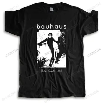 Nové bavlnené letné tričko krátky rukáv fashion Bauhaus Bela Lugosi Starožitné Logo unisex streetwear tee-shirt Vintage štýl tees 2