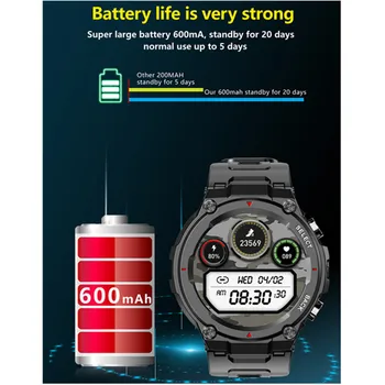 PGD446 Mužov 1.28 Palcový Smart Hodinky 600mAh Batérie, Bluetooth Hovor EKG Monitor Spánku Športy, Hudba, Kamera Sledovať Android IOS