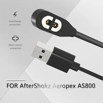 Magnetické USB Nabíjací Kábel pre AfterShokz Aeropex AS800 Kostné Vedenie Bezdrôtových Slúchadiel, Nabíjačky Rýchle Nabíjanie Kábel 60 cm 1
