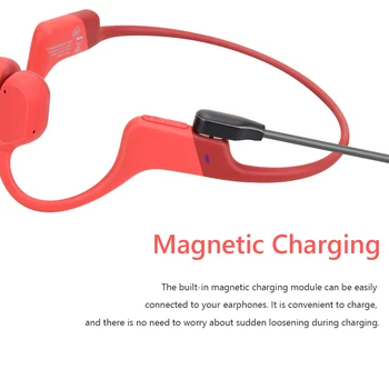 Magnetické USB Nabíjací Kábel pre AfterShokz Aeropex AS800 Kostné Vedenie Bezdrôtových Slúchadiel, Nabíjačky Rýchle Nabíjanie Kábel 60 cm 4