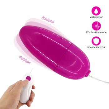 EXVOID Vajcia Vibrátor Sexuálne Hračky pre Ženy, Ženské Masturbator Diaľkové Ovládanie Klitorisu Stimulátor G-bodu Masér Dospelých Produkt 0
