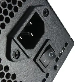 600W PC PSU Napájanie Black Gaming Tichý 120mm Ventilátor 20/24pin ATX 12V Nový počítač, Napájací zdroj Pre BTC Doprava Zadarmo 0