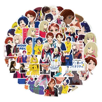 50Pcs Anime DIVU, VAJCIA PRIORITY Cartoon Nálepky Estetické Obtlačky Hračka Batožiny, Notebook, Telefón DIY Nepremokavé Nálepky 1