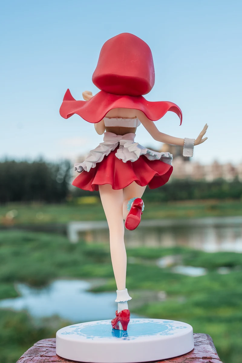 1/7Japanese anime obrázok originál Od nula do rôznych svetov Rem Little Red Hat VER akcie obrázok zberateľskú model hračky 4