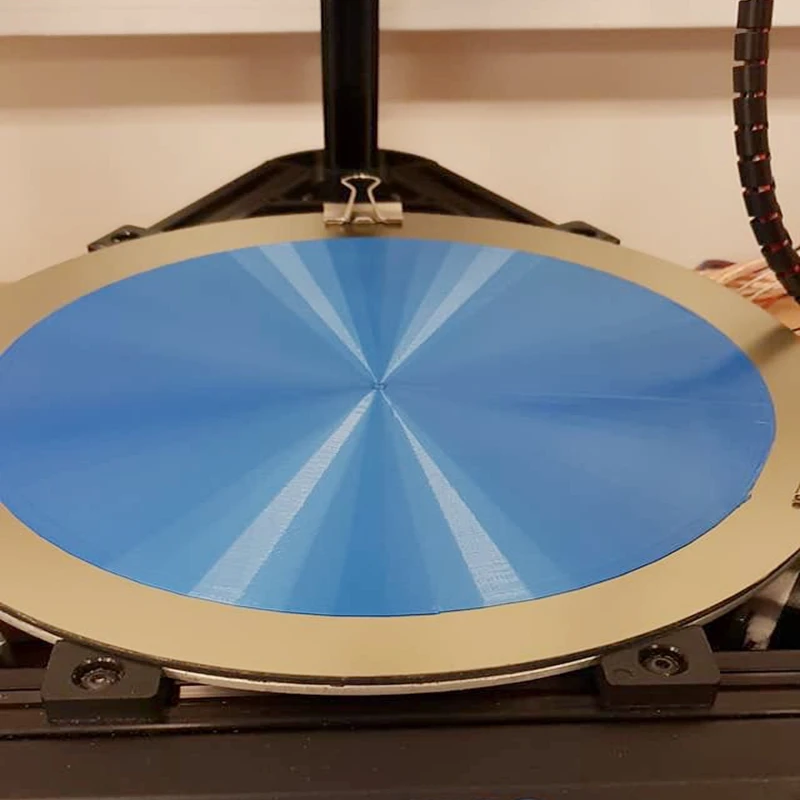 FLEXBED Nové Kolo Dia 240mm pružinovej Ocele List použitá PEI Tlač Povrch S Magnetickou Základňou pre 3D Tlačiarne Teplú Posteľ 4