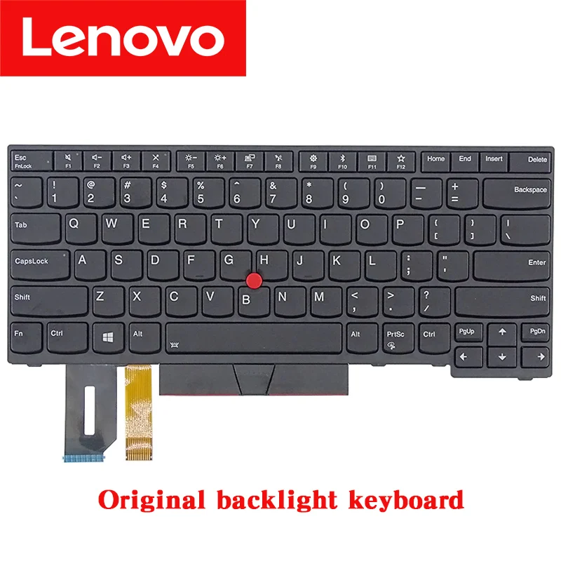 Lenovo ThinkPad E480 E485 E490 E495 L380 L390 L480 R480 T480S L490 T490 T495 Pôvodné notebook klávesnice 01YP280 01YP400 4
