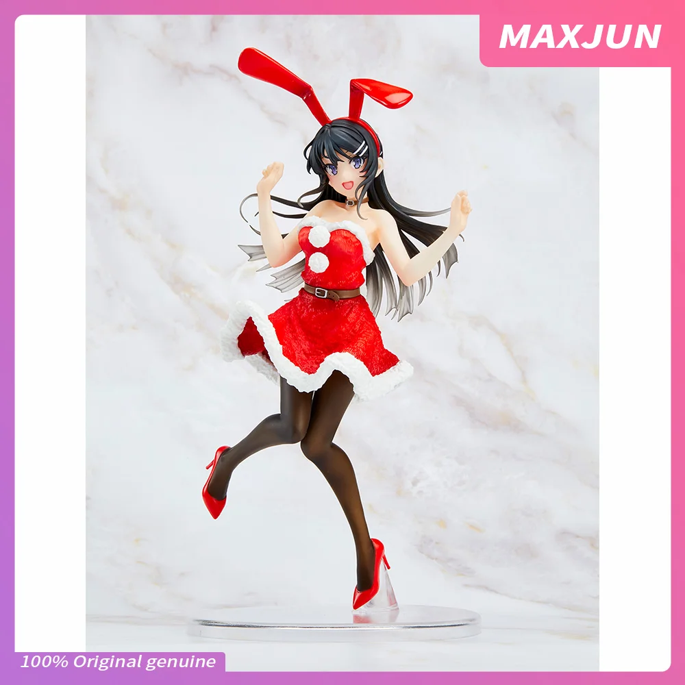 MAXJUN na sklade Originálne Anime Mládež Ošípaných vedúci Mladistvých série obrázok Sakurajima Mai PVC Model Hračky TAITO Vianočné Sexy Obrázok 4