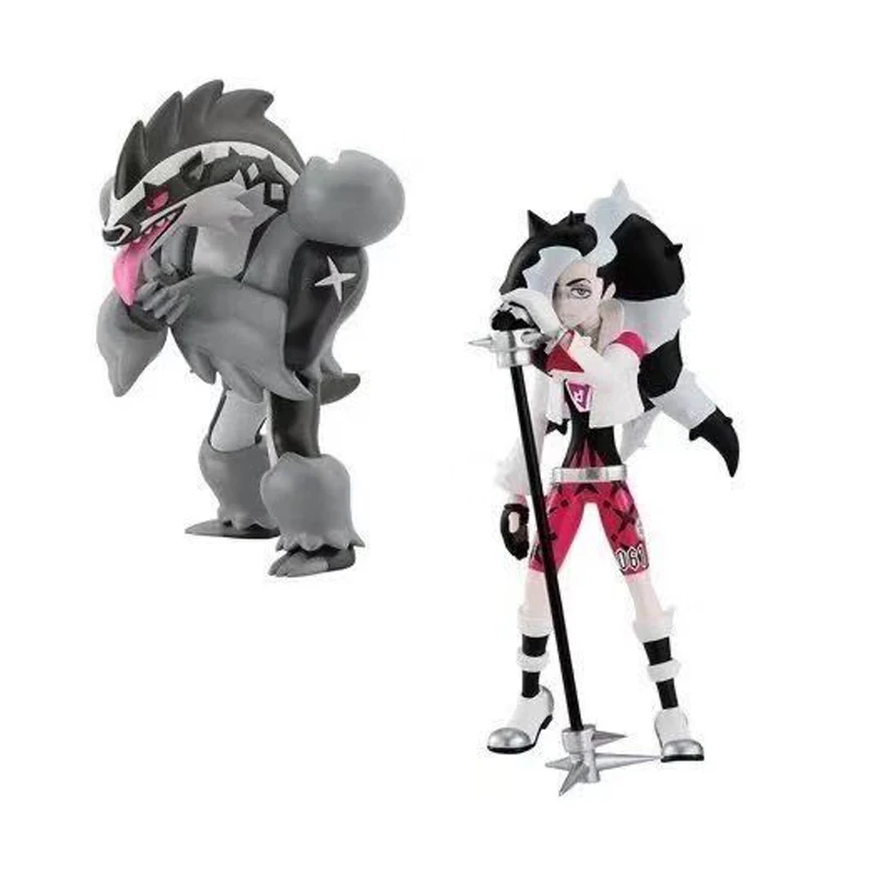Na Sklade Originele Bandai Anime Pokémon ROZSAHU SVETE Obstagoon Móla Pvc Anime Action & Hračka Údaje Model Hračky pre Deti, 4